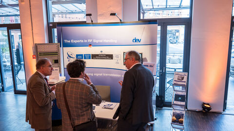 Infostand des DEV Infostand des DEV
