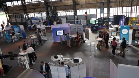 Vogelperspektive Stände