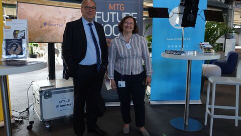 Stand von EUMETSAT EUMETSAT