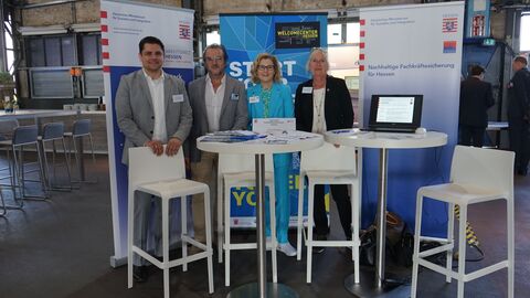 Stand des Hessischen Ministeriums für Soziales und Integration / Fachkräftesicherung Hessisches Ministerium für Soziales und Integration