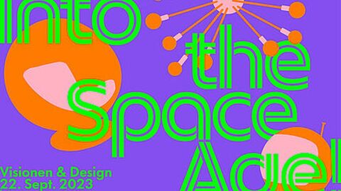 Plakatmotiv "Into the Space Age!"