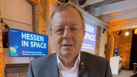 Auftaktimpuls von Herrn Prof. Wörner zu "HESSEN IN SPACE 2024" Auftaktimpuls von Herrn Prof. Wörner zu "HESSEN IN SPACE 2024"